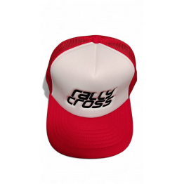 RALLYCROSS TRUCKER gyerek sapka, piros